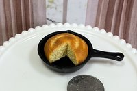Miniature 1:6 scale Cornbread for Realistic Fashion Doll Thanksgiving Scenes