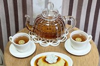 Miniature 1:6 scale Vanilla Caramel Flan or Quesillo - Realistic Fashion Doll Dessert 