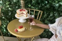 Miniature 1:6 scale Raspberry Flan with Wine or Champagne - Realistic Doll Dessert 