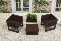 Miniature 1:24 Scale Patio Sets - Halfscale Dollhouse Furniture
