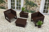 Miniature 1:24 Scale Patio Sets - Halfscale Dollhouse Furniture