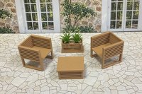 Miniature 1:24 Scale Patio Sets - Halfscale Dollhouse Furniture