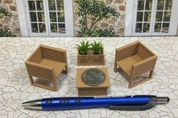 Miniature 1:24 Scale Patio Sets - Halfscale Dollhouse Furniture