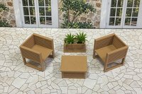 Miniature 1:24 Scale Patio Sets - Halfscale Dollhouse Furniture