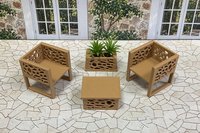 Miniature 1:24 Scale Patio Sets - Halfscale Dollhouse Furniture